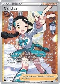 Candice (Full Art) - 189/195 - Ultra Rare - Silver Tempest