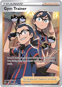 Gym Trainer (Full Art) 191/195 Silver Tempest