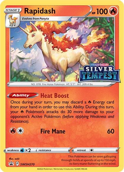 Rapidash (Prerelease) (SWSH270) (SWSD)