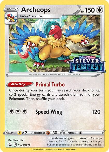 Archeops (Prerelease) (SWSH272) Promo (SWSD)