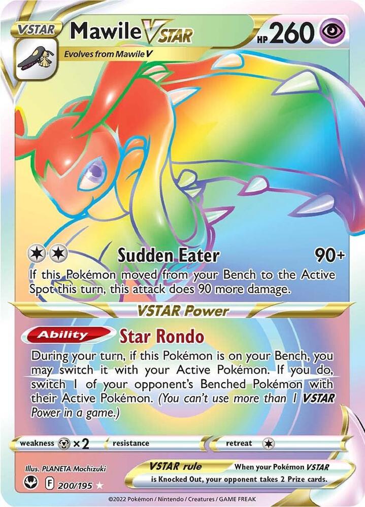 Mawile VSTAR (Secret) (200/195) Secret Rare (SWSH12)