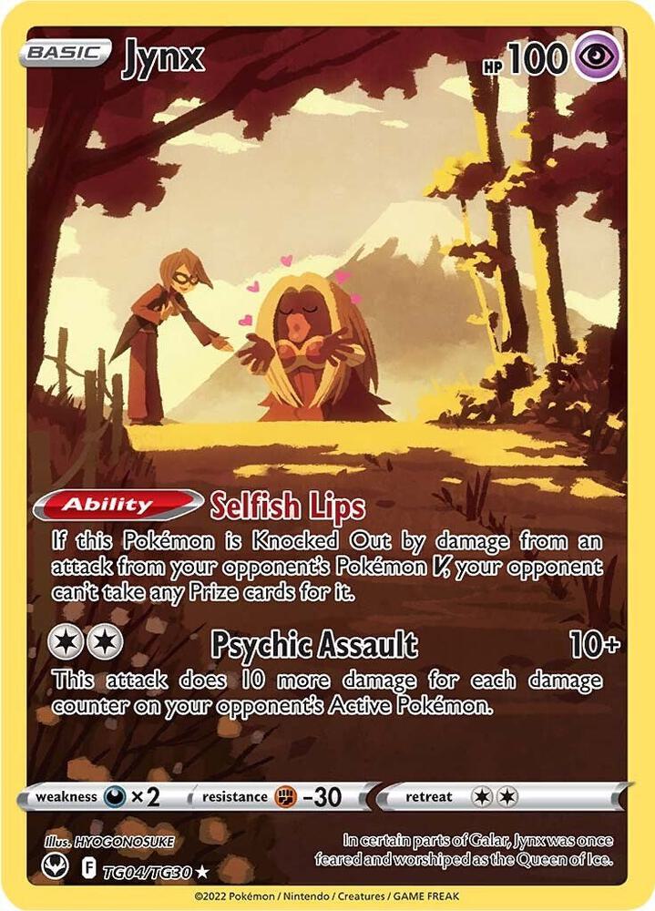 Jynx (TG04/TG30) Ultra Rare (SWSH12: TG)