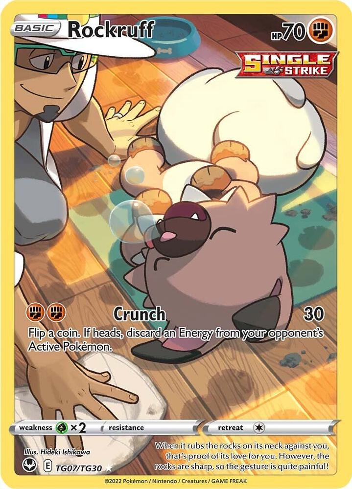 Rockruff (TG07/TG30) Ultra Rare (SWSH12: TG)