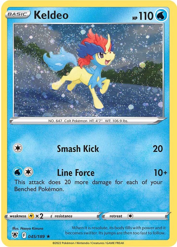 Keldeo (Cosmos Holo) (045/189) (MCAP)