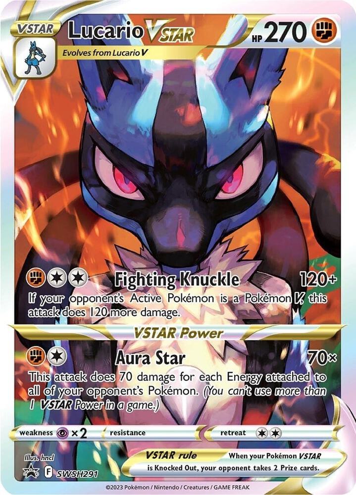Lucario VSTAR (SWSH291) Promo (SWSD)