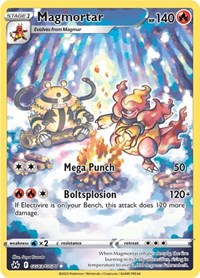 Catalog image | Magmortar - GG03/GG70 - SWSH: Crown Zenith: Galarian Gallery | SWSH: Crown Zenith: Galarian Gallery | GG03/GG70