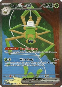 Spidops ex 243/198 Scarlet & Violet Base Set