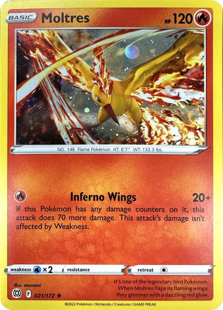 Moltres (Cosmos Holo) (021/172) Promo (MCAP)
