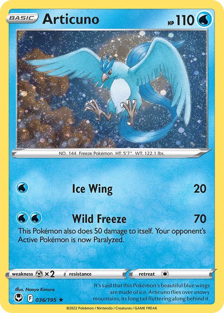 Articuno (Cosmos Holo) (036/195) Promo (MCAP)