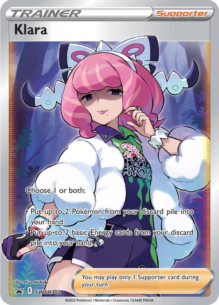 Klara (Full Art) (SWSH302) Ultra Rare (SWSD)