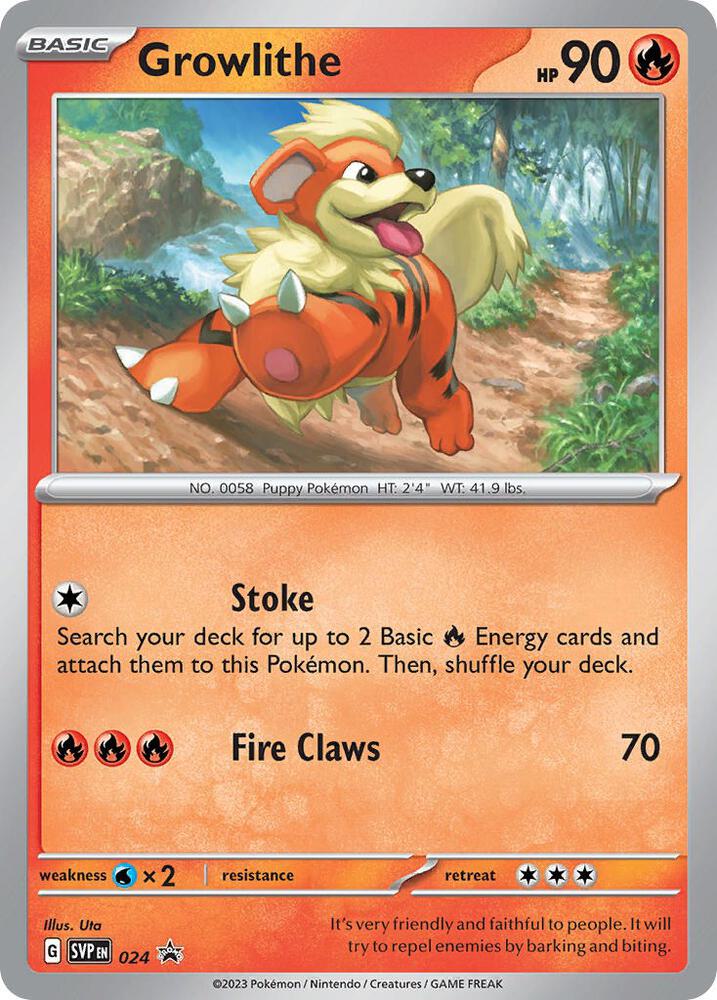 Growlithe (024) (SVP)