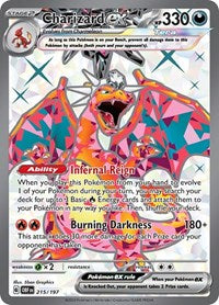 Catalog image | Charizard ex - 215/197 - Obsidian Flames | Obsidian Flames | 215/197