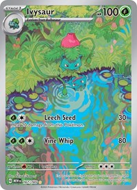 Ivysaur - 167/165 - Illustration Rare - SV: Scarlet & Violet 151
