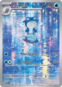 Poliwhirl - 176/165 - Illustration Rare - SV: Scarlet & Violet 151