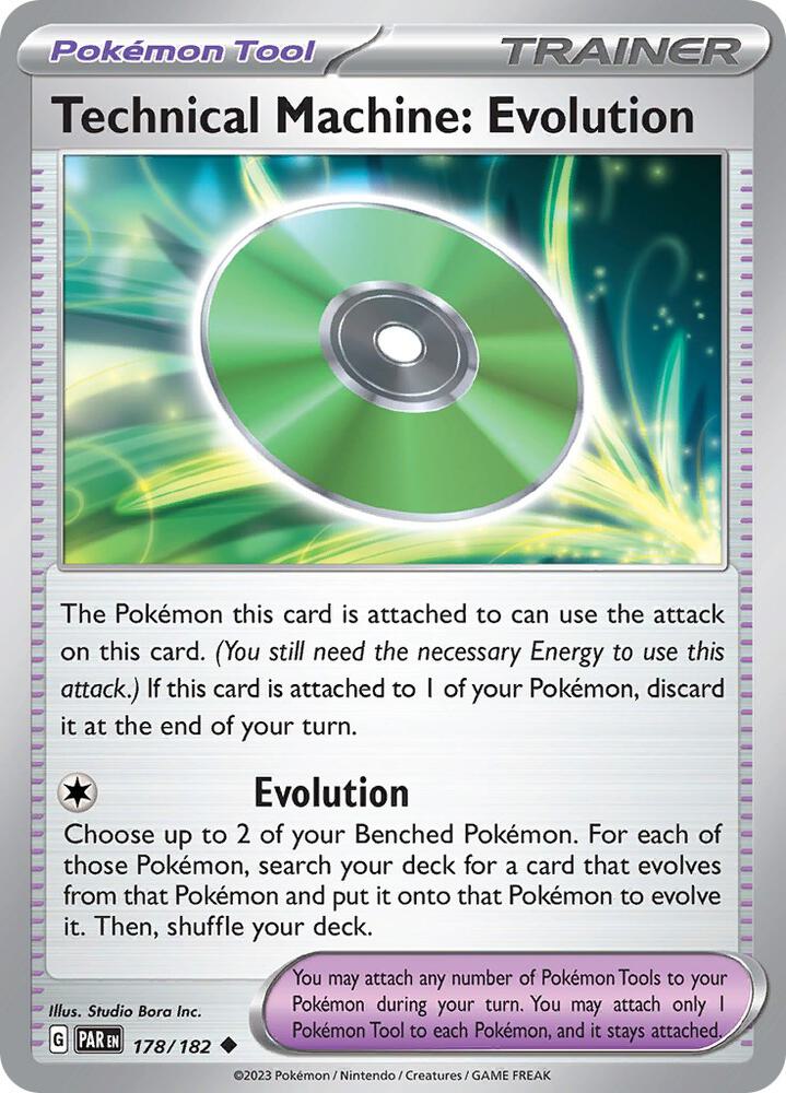 Technical Machine: Evolution (178/182) Uncommon (PAR)