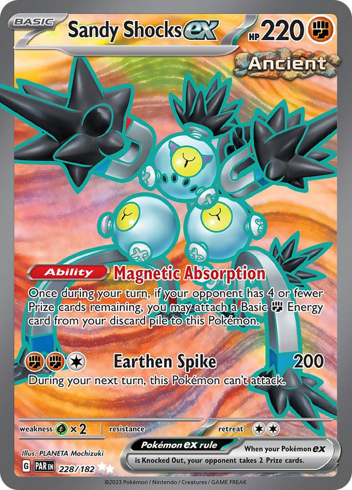 Sandy Shocks ex (228/182) Ultra Rare (PAR)