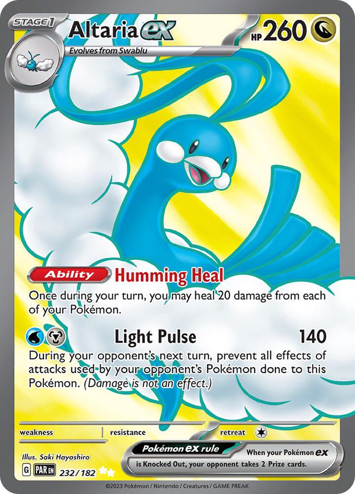 Altaria ex (232/182) Ultra Rare (PAR)