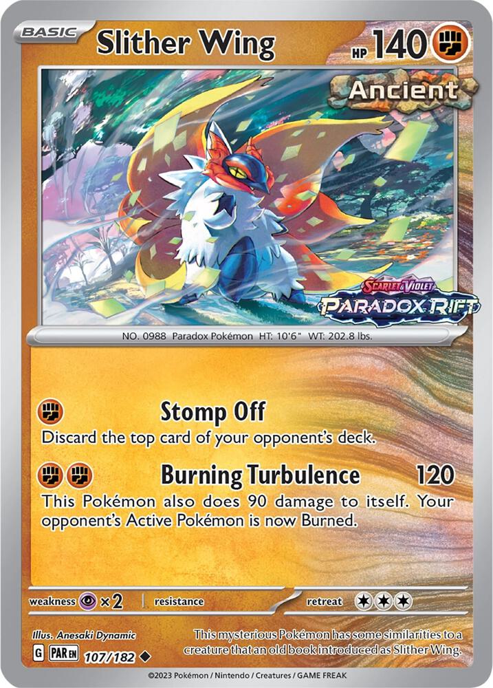 Slither Wing (Store Exclusive Promo) (107/182) Promo (MCAP) (Reverse Holofoil)