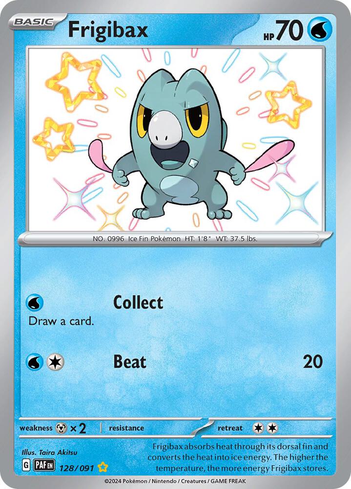Frigibax (128/091) Shiny Rare (PAF)
