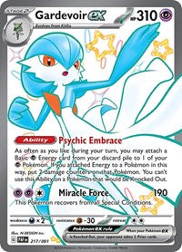 Catalog image | Gardevoir ex - 217/091 - SV: Paldean Fates | SV: Paldean Fates | 217/091