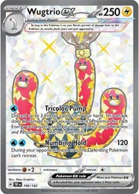 Catalog image | Wugtrio ex - 190/162 - Temporal Forces | Temporal Forces | 190/162