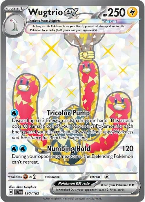 Wugtrio ex (190/162) Ultra Rare (TEF)