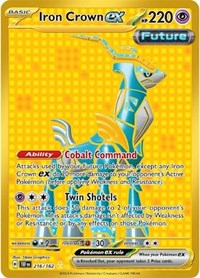 Catalog image | Iron Crown ex - 216/162 - Temporal Forces | Temporal Forces | 216/162