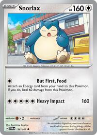 Catalog image | Snorlax - 136/167 - Twilight Masquerade | Twilight Masquerade | 136/167