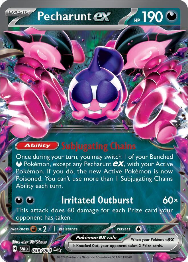 Pecharunt ex (039/064) Double Rare (SFA)