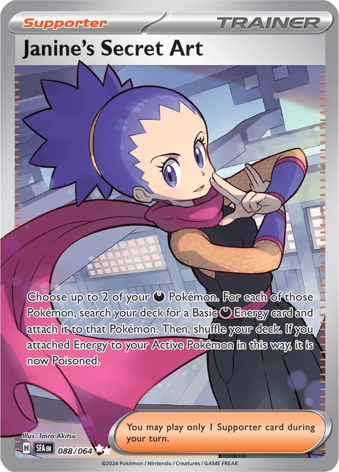 Janine's Secret Art (088/064) Ultra Rare (SFA)