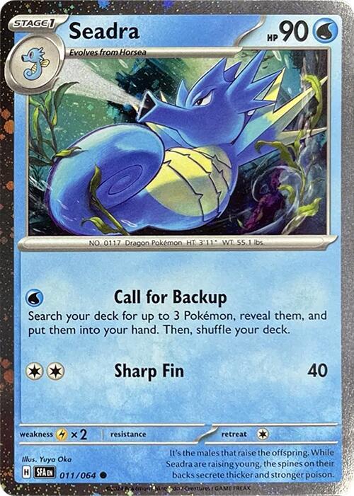 Seadra (Cosmos Holo) (011/064) (MCAP)
