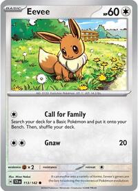 Catalog image | Eevee - 113/142 - Stellar Crown | Stellar Crown | 113/142