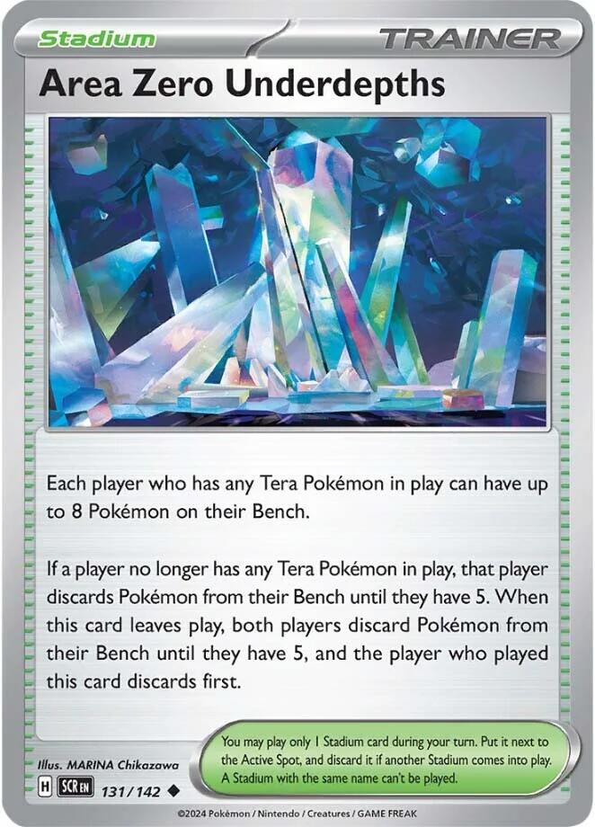 Area Zero Underdepths (131/142) Uncommon (SCR)