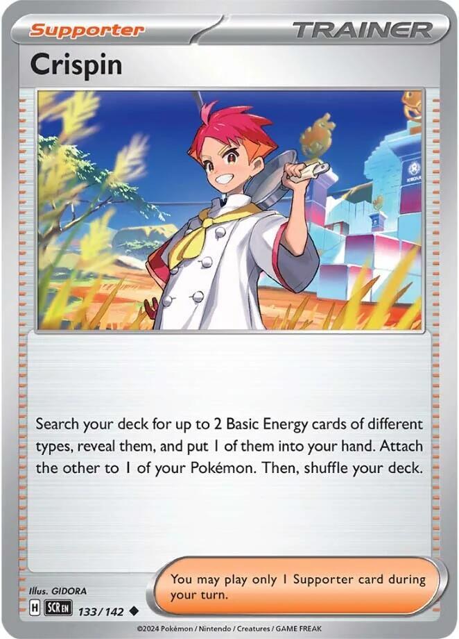 Crispin (133/142) Uncommon (SCR) (Reverse Holofoil)