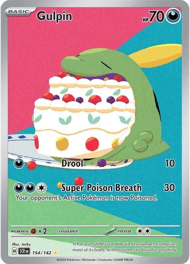 Gulpin (154/142) Illustration Rare (SCR)