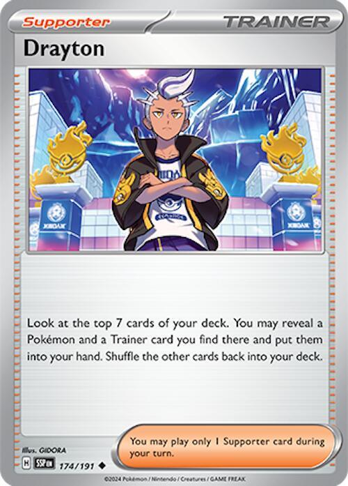 Drayton (174/191) Uncommon (SSP) (Reverse Holofoil)