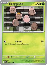 Catalog image | Exeggcute - 002/191 - Surging Sparks | Surging Sparks | 002/191