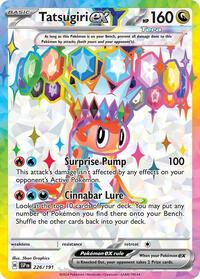 Catalog image | Tatsugiri ex - 226/191 - Surging Sparks | Surging Sparks | 226/191