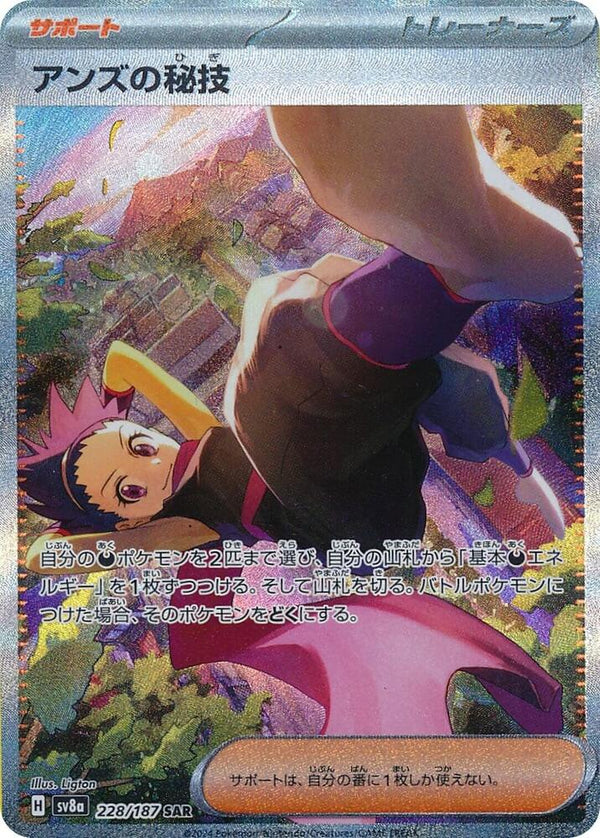 Janine's Secret Art (228/187) Special Art Rare (SV8a) [JP]