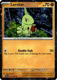 Catalog image | Larvitar (Cosmo Foil) - 110/193 - Miscellaneous Cards & Products | Miscellaneous Cards & Products | 110/193