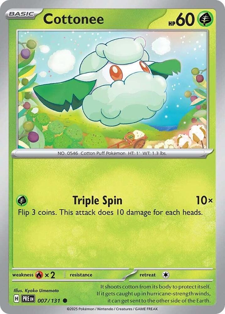 Cottonee (007/131) Common (PRE)