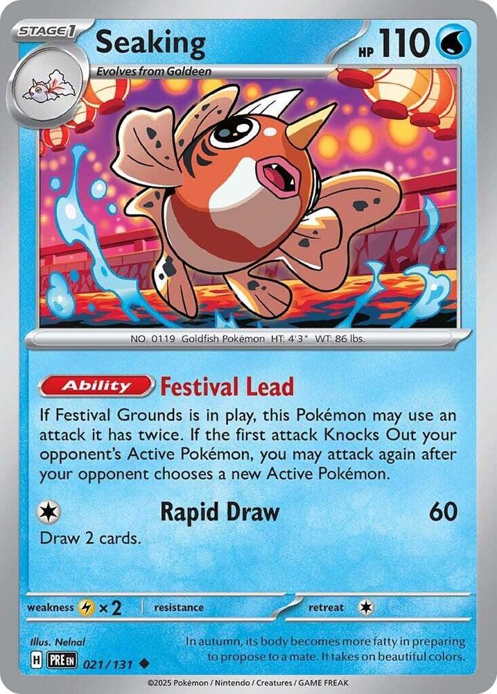 Seaking (021/131) Uncommon (PRE)