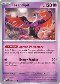 Catalog image | Fezandipiti - 045/131 - SV: Prismatic Evolutions | SV: Prismatic Evolutions | 045/131