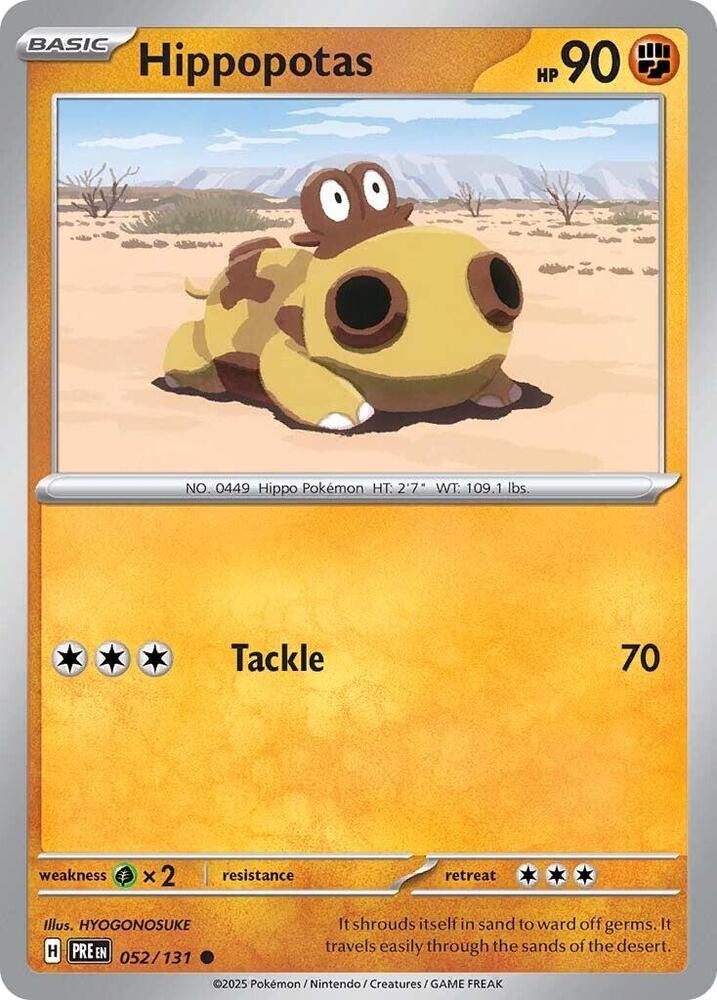 Hippopotas (052/131) Common (PRE)