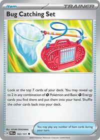 Catalog image | Bug Catching Set - 102/131 - SV: Prismatic Evolutions | SV: Prismatic Evolutions | 102/131
