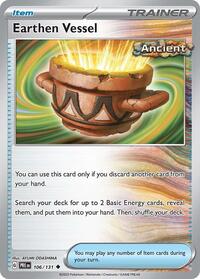 Catalog image | Earthen Vessel - 106/131 - SV: Prismatic Evolutions | SV: Prismatic Evolutions | 106/131