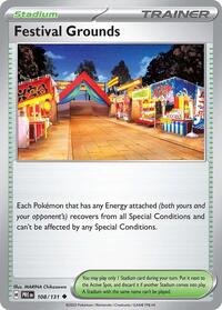 Catalog image | Festival Grounds - 108/131 - SV: Prismatic Evolutions | SV: Prismatic Evolutions | 108/131