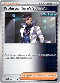 Catalog image | Professor Turo's Scenario - 121/131 - SV: Prismatic Evolutions | SV: Prismatic Evolutions | 121/131