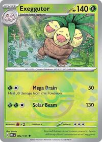 Exeggutor (Poke Ball Pattern) - 002/131 - Uncommon - SV: Prismatic Evolutions