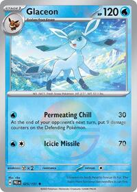 Glaceon (Poke Ball Pattern) - 025/131 - Rare - SV: Prismatic Evolutions